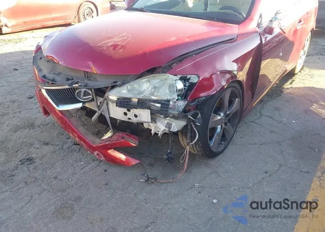 2010 Lexus Is 250C z USA, uszkodzony, nr VIN JTHFF2C26A2506597